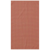 Beige Mosterd Groen Bruin Rood Sinaasappel Tribal  Tafelkleed (Voorkant)