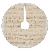 -beige muzieknoten kerstboom rok (Voorkant)