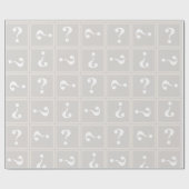 Beige-mysterie Cadeaupapier (Vlak)