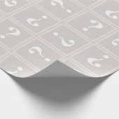 Beige-mysterie Cadeaupapier (Hoek)