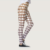 Beige net kousen leggings (Rechts)