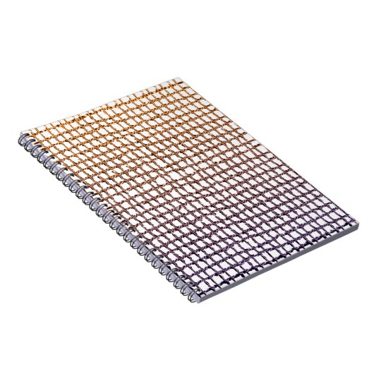 Beige Net Notitieboek (Rechterzijde)