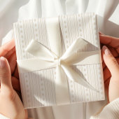 Beige Neutral Color Pattern Wrapping Paper Cadeaupapier