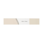 Beige, Nieuwe Start, Trouw Uitnodigingen Wikkel (Vlak)