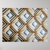 Beige oppervlakte poster (Voorkant)