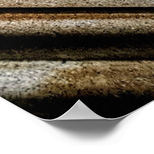 Beige oppervlakte poster (Hoek)