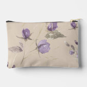 Beige Paarse Wildflowers Elegance Boho Trendy Etui (Achterkant)