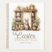  Beige paaskonijnenrecept Planner (Voorkant)