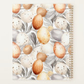  Beige paaskonijnenrecept Planner (Achterkant)