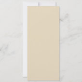 Beige Paint Chip Housewarming Party Invitation (Achterkant)