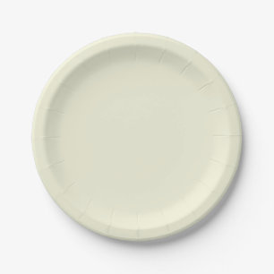 Beige papieren Borden Bordje