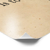  beige parkpapier Addison-lees citaat Foto Afdruk (Hoek)