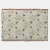 Beige patchwork deken (Voorkant)