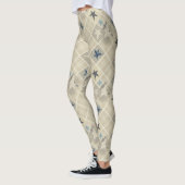 Beige patchwork leggings (Links)