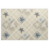 Beige patchwork stof (Fat Quarter)