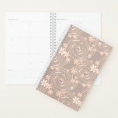 Beige patroon planner (Display)