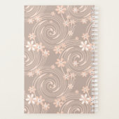 Beige patroon planner (Achterkant)