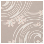 Beige patroon stof (Close Up)