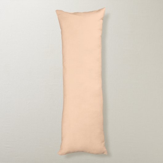 Beige peach lichaamskussen (Achterkant (Verticaal))