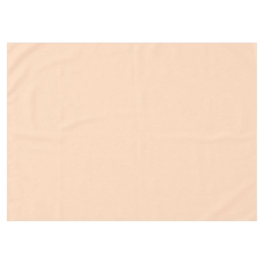 Beige peach tafelkleed (Voorkant (Horizontaal))