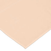 Beige peach tafelkleed (Gekanteld)