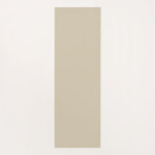 Beige Pilates Princess Workout Gym Yogamat (Achterkant)