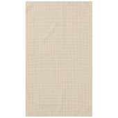 Beige Plaid Pattern Tablecloth Tafelkleed (Voorkant)