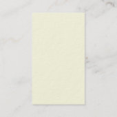 Beige Plain Modern Minimal Professional Visitekaartje (Achterkant)