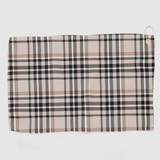 Beige Play Golfhanddoek (Horizontaal)