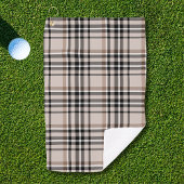 Beige Play Golfhanddoek