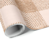 Beige Pset Pattern Cadeaupapier (Rol Hoek)