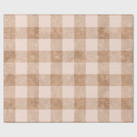 Beige Pset Pattern Cadeaupapier (Vlak)