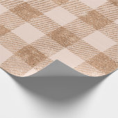 Beige Pset Pattern Cadeaupapier (Hoek)