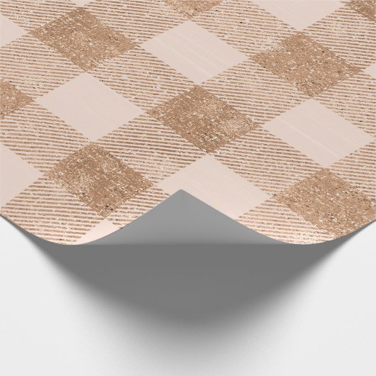 Beige Pset Pattern Cadeaupapier (Hoek)