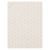 Beige roofvogels tafelkleed (Voorkant)