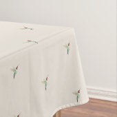 Beige roofvogels tafelkleed (Voorbeeld)