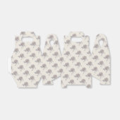 Beige roos bedankdoosjes (Uitgevouwen)