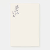 Beige roos post-it® notes (Voorkant)