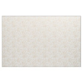 Beige  Roos ventilatorpatroon Stof (Fat Quarter)