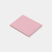 Beige roze Antiek Roos Kleurachtergrond Post-it® Notes (Schuin)