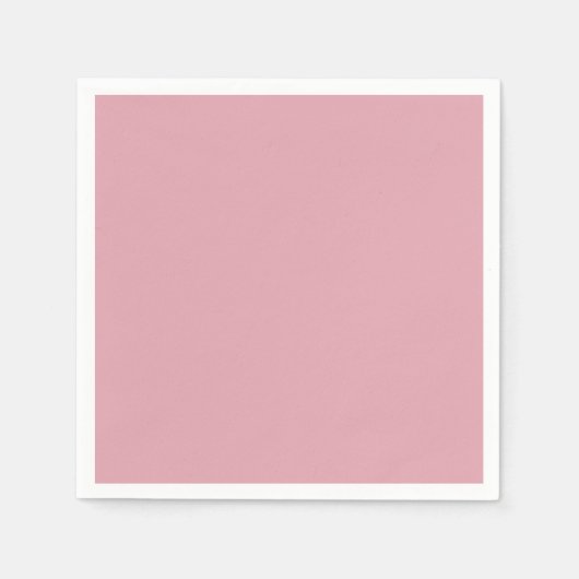Beige roze Antiek Roos Kleurachtergrond Servet (Voorkant)