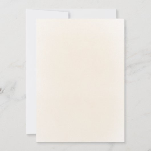 beige roze bloemen | Eerste Heilige Communie Kaart (Achterkant)