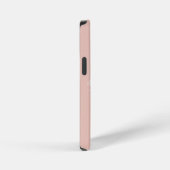 Beige Roze Bloemen iPhone Hoesje (Rechterkant)