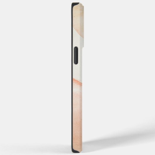 Beige roze pasta Case-Mate iPhone case (Achterkant / Rechts)