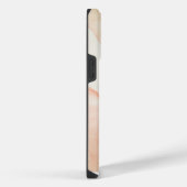 Beige Roze Pastel iPhone Hoesje (Rechterkant)