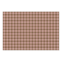 Beige Roze Schotse Plaid Retro Kleur