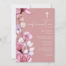 Beige Roze Transparante Bloemen Bevestiging