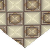Beige & Rozen diamanten Korte Tafelloper (Hoek)