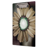 Beige Rustic Daisy Clipboard Klembord (Links)