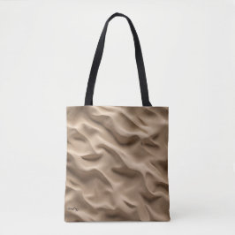 beige saharazand tote bag